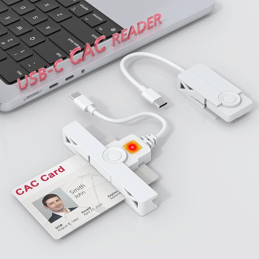 Amazon.co.jp: ポータブルミリタリーCACカードリーダーUSB C